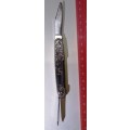 RARE Antique Sterling Silver Folding Pocket Knife