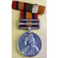 NICE Boer War QSA Medal issued to TPR ,,,W H EVERITT