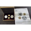 SUPER RARE,,the world prestige collecion of bullion coins 2014