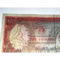 Reserve bank of Rhodesia 2 dollar P# 38: Zimbabwe bird 1979-May-24 UNC