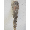 Antique silver  spoon  with hallmarks T W  (1766/77) 43 grams of silver super antique