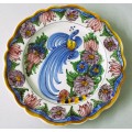 WOW,,,,, Skyros Greece Hand Painted Plate     Collectors Dream!!