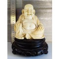 WOW,,,,, nice big resin tipe sitting buddha   ,,,