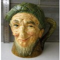WOW,,,,,antique  ROYAL DOULTON TOBY JUG ``OLD MAN`` MUSIC BOX ``The Campbells are coming.`` 100%