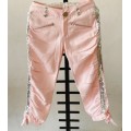 Dream pink bling bling cropped trousers XS