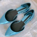 ZARA BASIC COLLECTION BLUE PEARLY LADY FLATTIE SHOES EUR36