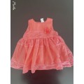 HandM Baby Watermelon Red Soft Skirt with 3D flower 4-6Month
