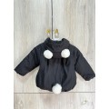 PANDA WINTER JACKET WITH CUTE TAIL DESIGN FOR KIDS 100CM 2-3YEARS