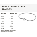 Pandora bracelet (snake chain)