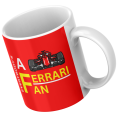 Ferrari F1 Coffee Mug - Everybody`s A Ferrari Fan (Red)