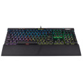Corsair K70 RGB MK.2 Mechanical Gaming Keyboard, Cherry MX Brown Switches - Black