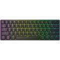 GK61 Mechanical Gaming Keyboard - 61 Keys Multi Color RGB Illuminated LED Backlit Wired