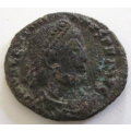 AN ANCIENT COIN VALENTINIAN I 367-375 AD-=Nummus Roman Bronze Coin  Siscia mint -Over 1600 years old