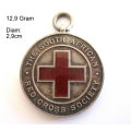 SOUTH AFRICAN SOLID SILVER RED CROSS SOCIETY  MEDAL--12,9 gram--unnamed