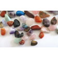 A LOT OF TUMBLE STONES--Ideal for jewellery making