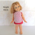 VINTAGE HARD PLASTIC IDEAL GOOGLY EYED  IDEAL DOLL  1960`s--BUY NOW