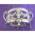 AN ORNATE WMF SWEET HOLDER--NO GLASS CONTAINER