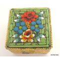 2 ITALIAN MOSAIC PILL BOXES