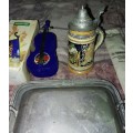 VINTAGE German beer stein,  music BOX, SALT AND PEPPER SET AND MANY MORE - SEE IMAGES PLEASE