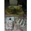 VINTAGE German beer stein,  music BOX, SALT AND PEPPER SET AND MANY MORE - SEE IMAGES PLEASE