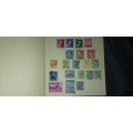 VERY NEAT POSTBOY STAMP ALBUM - NOT ALL PAGES  SHOWN
