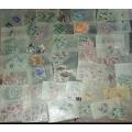 UNION OF SOUTH AFRICA STAMPS - INCL LARGE AND SMALL WAR STAMPS - unchecked