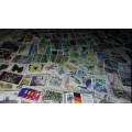 1000 x VARIOUS EUROPEAN STAMPS - ALL OFF PAPER - DECENT LOT