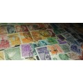 100 x MEXICO STAMPS - ALL OFF PAPER - DECENT LOT