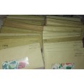 50 x ENVILOPES WITH STAMPS FROM EUROPE - DECENT LOT