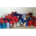 A whole lot of 100% ACRLIC  SHEEN CROCHET& Imported machine knitting yarn for all types of knitting