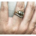 Antique Engagement Ring - 19th Century Rose Cut Diamonds