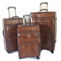Pu 1 EF Leather Suitcase (3 Piece Set)