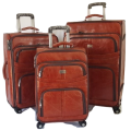 Pu 1 EF Leather Suitcase (3 Piece Set)
