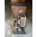 Vintage Keystone projector in original case and in excellent condition