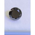 Beautifully professionally cut Black Moissanite in excess of 1 ct: Check other listings too!