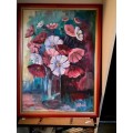 Gorgeous Original acrylic painting signed by Hoffman