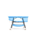 Perfect quality comfortable baby toddler bed, baby Cradle swing crib (blue)