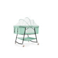 Perfect comfortable baby bed, toddler baby cradle swinging crib (Green)