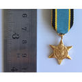 Air Crew Europe Star Miniature Medal with ribbon