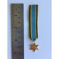 Air Crew Europe Star Miniature Medal with ribbon