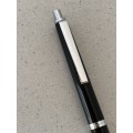 Vintage 1970s Montblanc beautiful black and chrome ballpoint pen