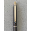 Sleek Vintage Montblanc Gunmetal Grey Ballpoint Pen