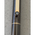 Sleek Vintage Montblanc Gunmetal Grey Ballpoint Pen