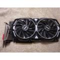 MSI GTX 1060 6gb Armored OCV1 DDR5 GPU in excellent condition.