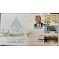 SOUTH AFRICA 1994 PRESIDENT MANDELA INAUGURATION COVER 6.3b