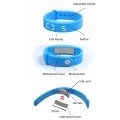 Fitness Tracker, Smart Wristband, Smart Bracelet, Pedometer, W5S Silicone - RED