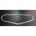 Beautifull Sterling Silver Necklace /Italy/