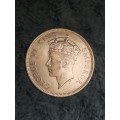 1937 Southern Rhodesia Half Crown