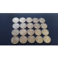 20 x 1994 Presidential Inauguration R5.00 coins in GOOD condition - Bid per coin for the lot !!!!
