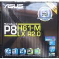 New - ASUS P8 H61- M (LX-R2.0) Motherboard - Orinal Box & Accessories!!!!
